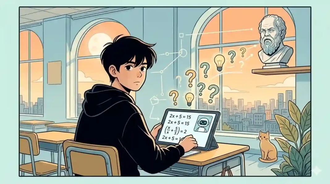 IA Socrática en Matemáticas: ¿Estamos resolviendo ecuaciones o enterrando la duda? IA Socrática en Matemáticas